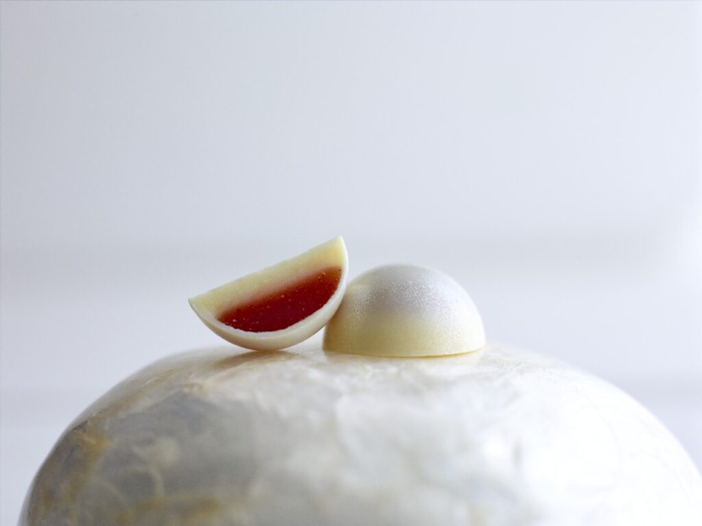 Bonbon rhubarbe et menthe