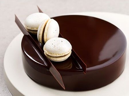 Glaçage chocolat noir